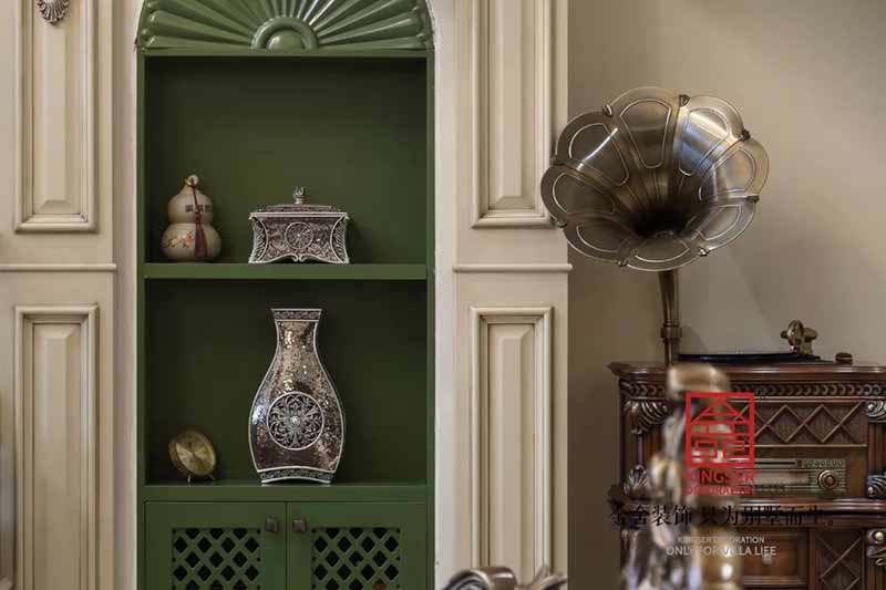 國賓壹號280平米美式風(fēng)格裝修實景