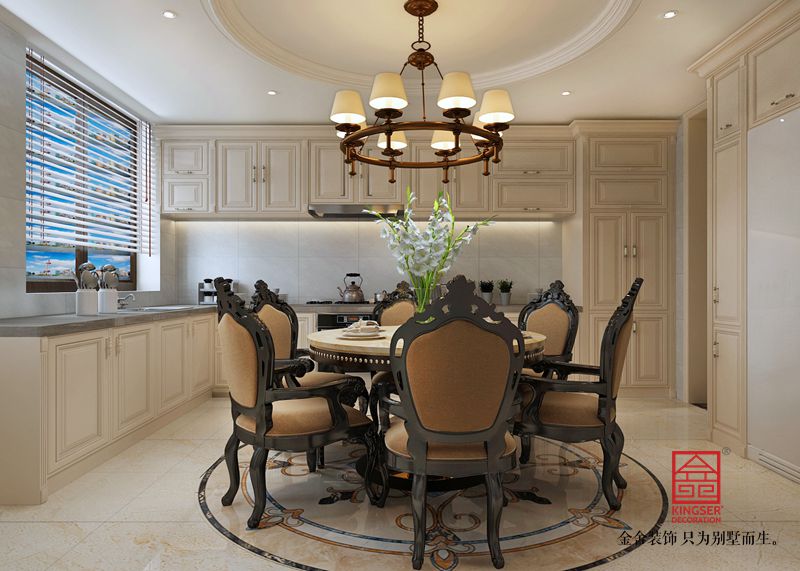 國(guó)賓壹號(hào)193平米歐式風(fēng)格裝修效果圖