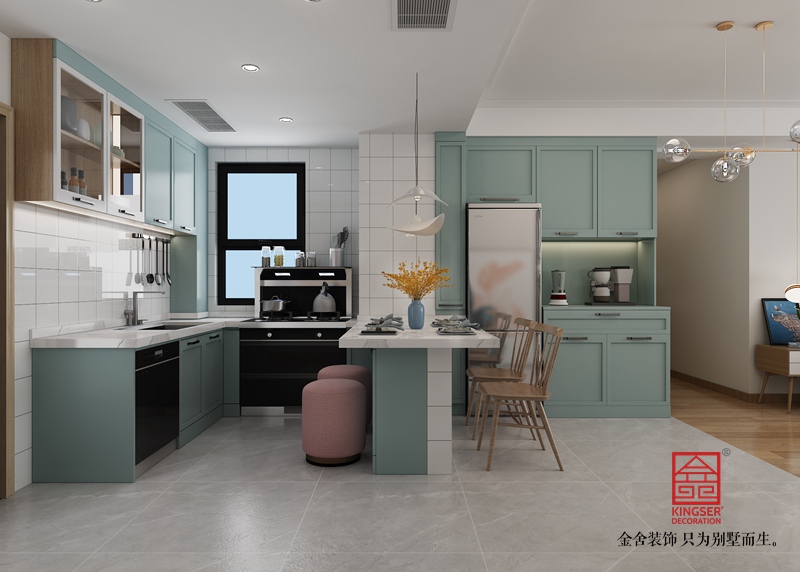 國賓壹號(hào)116平米裝修-北歐風(fēng)格-餐廳