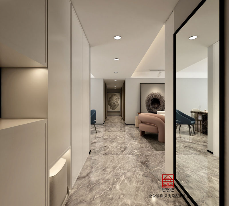 東南智匯城170㎡現(xiàn)代簡約風格裝修設(shè)計