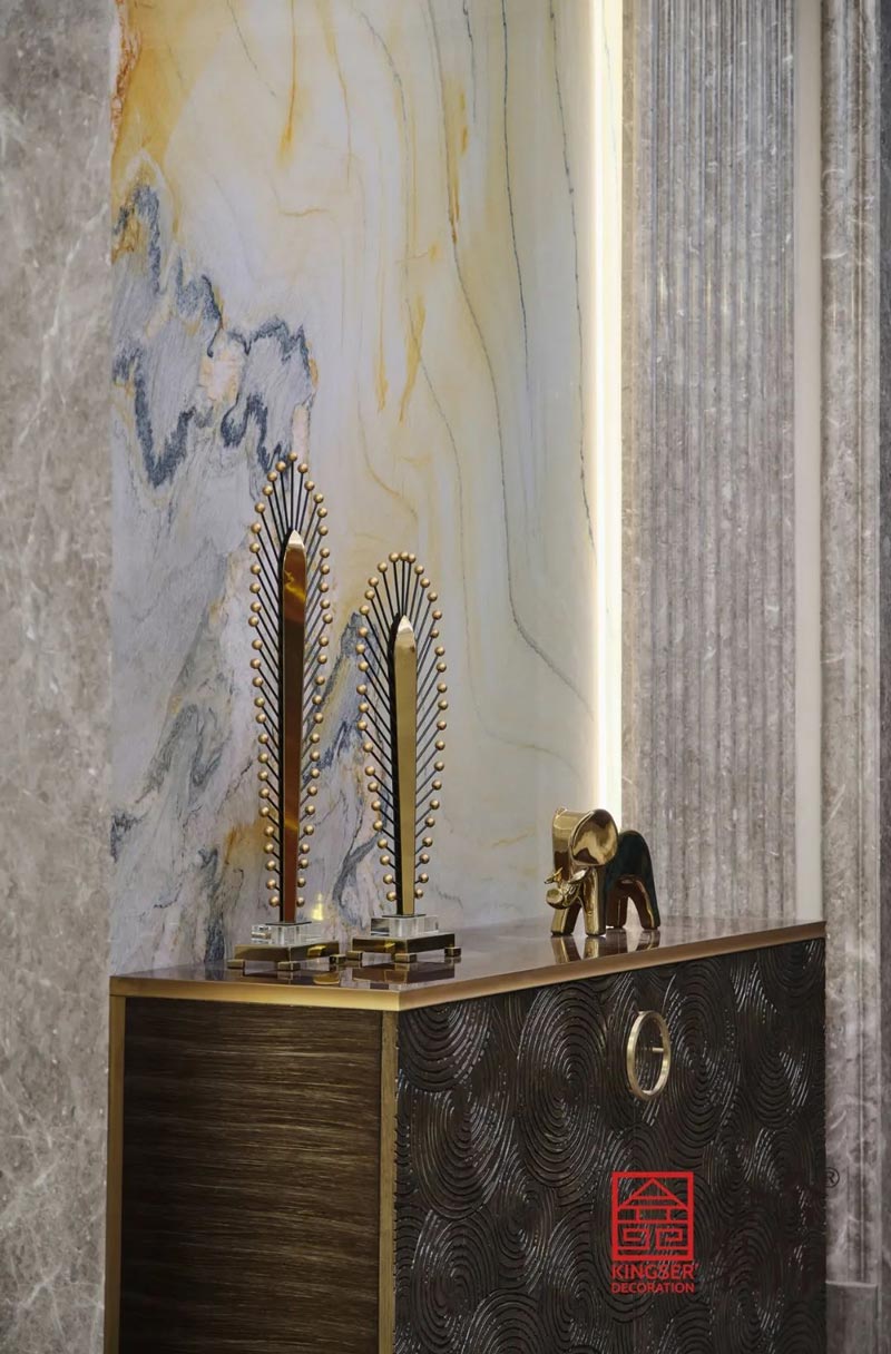 榮盛華府輕奢風(fēng)格205㎡裝修實景圖