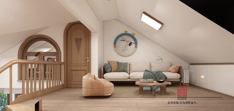 九里晴川洋房上躍日式裝修設計