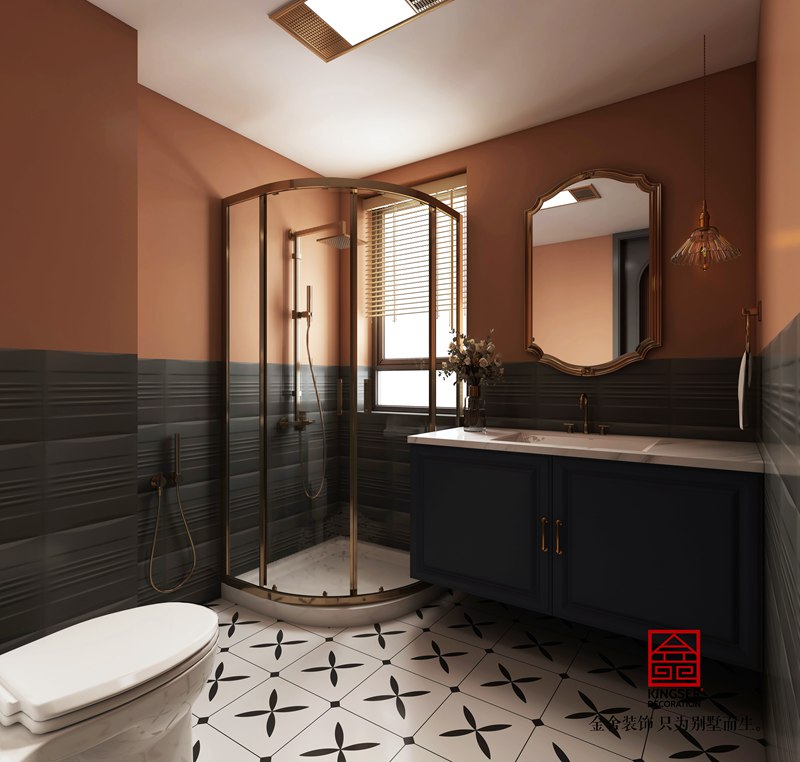 綠城誠園127㎡南洋復古風裝修設計