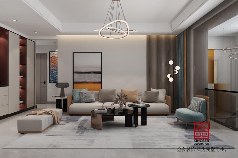 福美十號(hào)院220平底躍裝修現(xiàn)代簡約效果圖