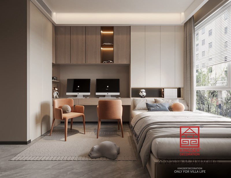 國仕山171平米輕奢風(fēng)格裝修設(shè)計