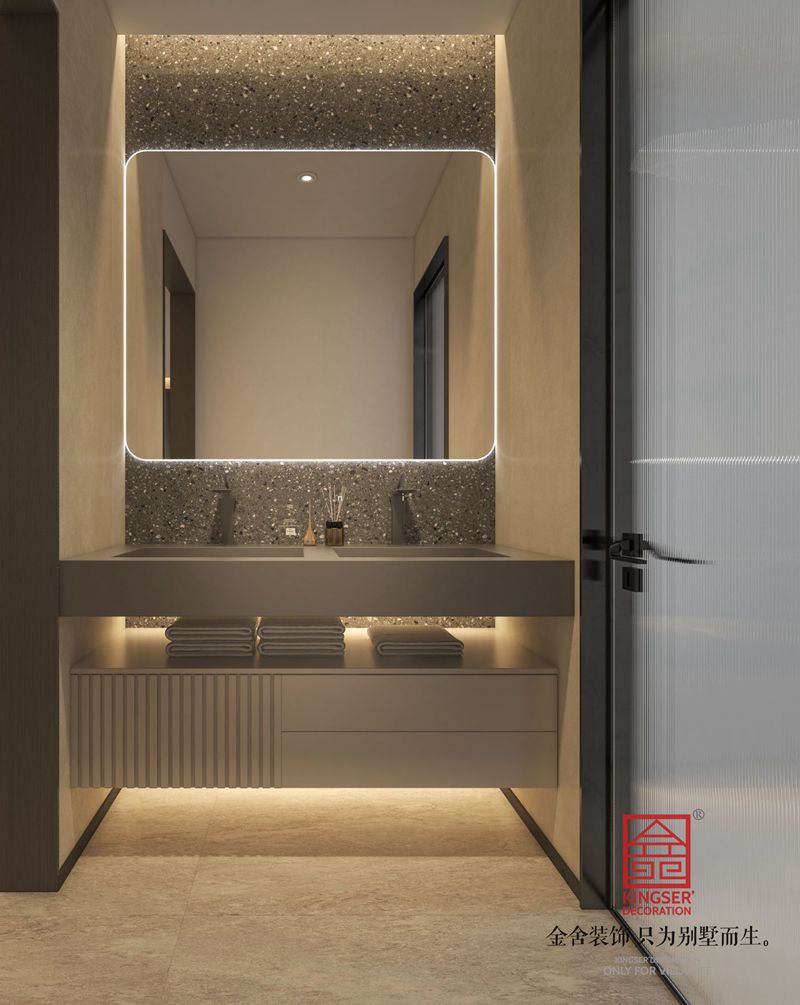 國仕山171平米輕奢風(fēng)格裝修設(shè)計