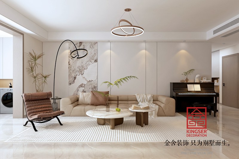 林蔭大院160平現(xiàn)代簡(jiǎn)約風(fēng)格裝修設(shè)計(jì)