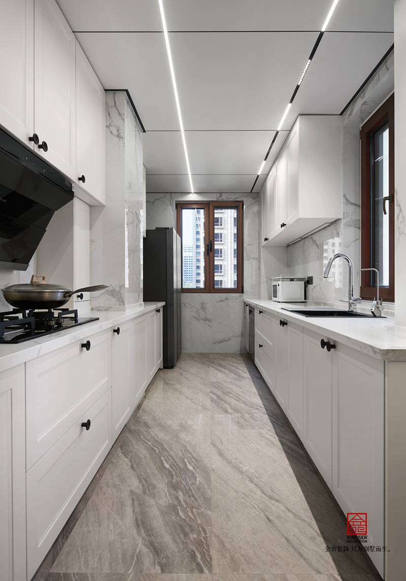 國(guó)赫天著185㎡輕奢風(fēng)格裝修實(shí)景