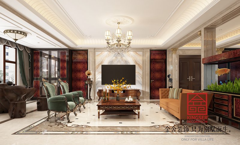 歐式別墅裝修設(shè)計(jì)，細(xì)致入微，完美綻放