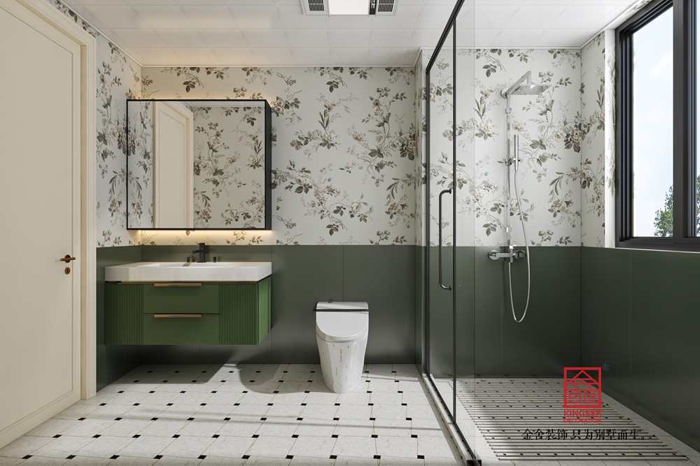 瑞凝府168平米現(xiàn)代輕奢裝修-衛(wèi)生間